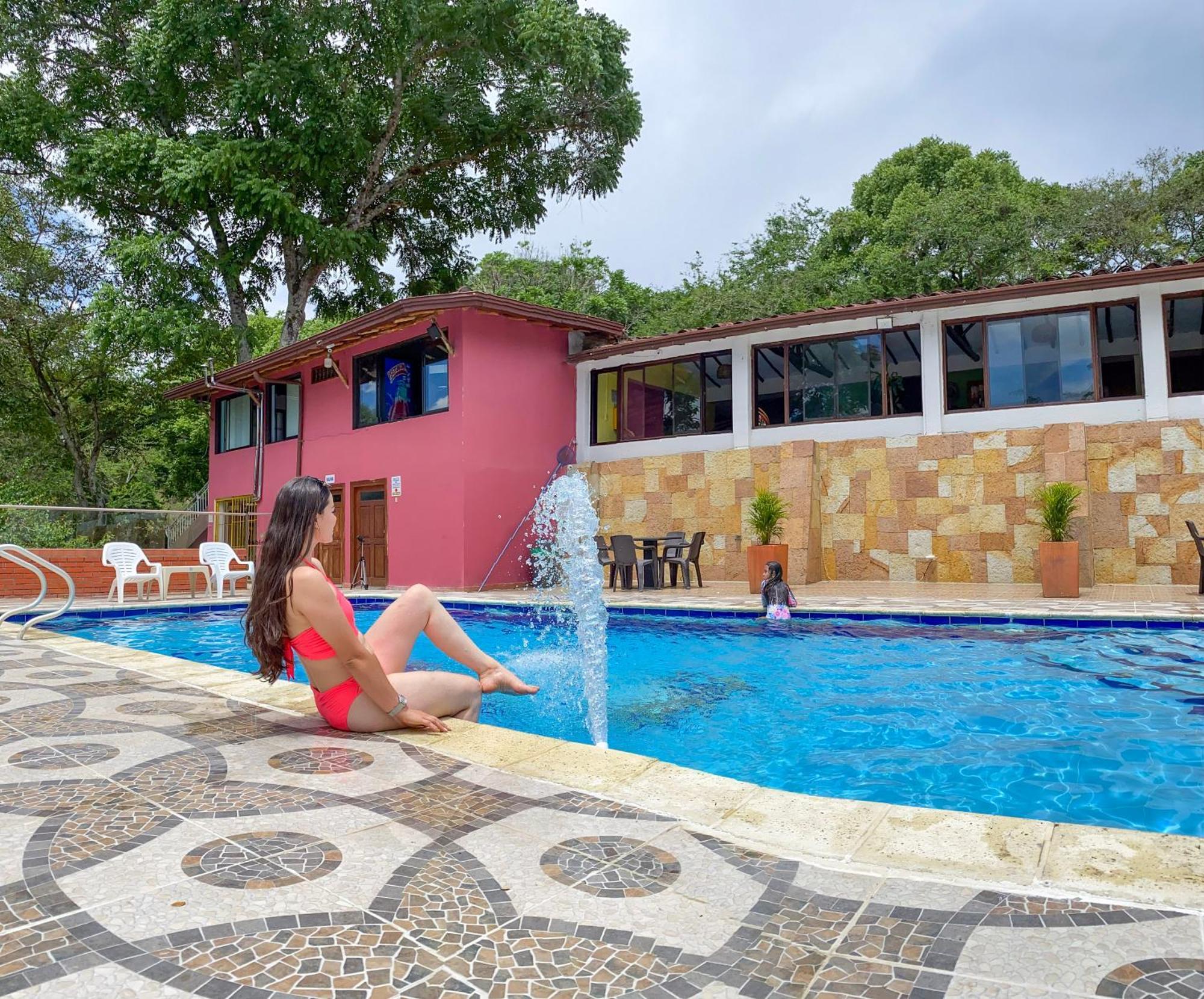 Hotel Campestre La Trinidad San Gil Exterior photo